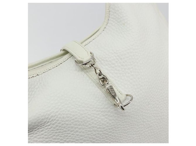 Hermès HERMES Trim 35 Shoulder Bag Togo leather White Silver - vista 14