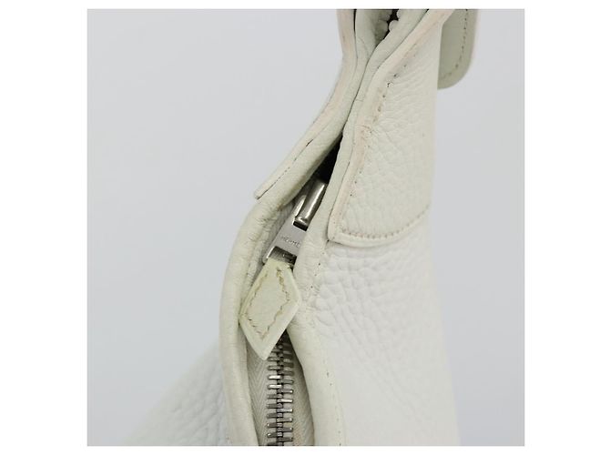 Hermès HERMES Trim 35 Shoulder Bag Togo leather White Silver - vista 16