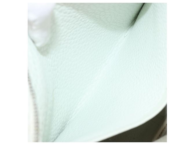 Hermès HERMES Trim 35 Shoulder Bag Togo leather White Silver - vista 20