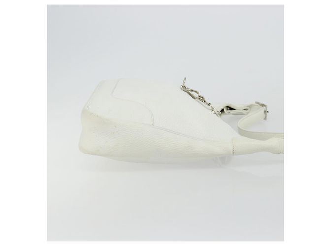 Hermès HERMES Trim 35 Shoulder Bag Togo leather White Silver - vista 4