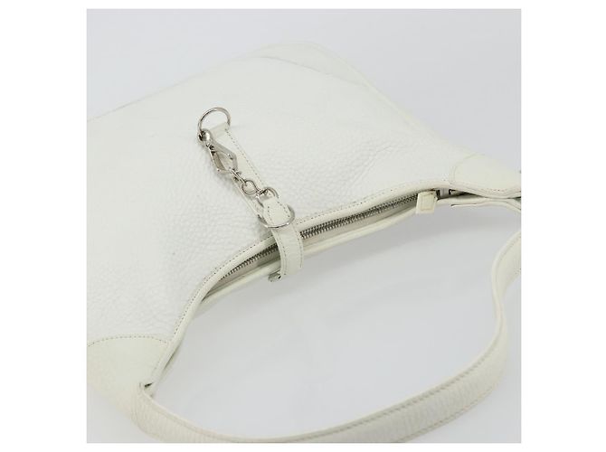Hermès HERMES Trim 35 Shoulder Bag Togo leather White Silver - vista 6