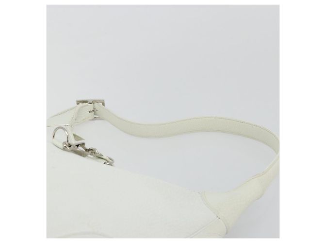 Hermès HERMES Trim 35 Shoulder Bag Togo leather White Silver - vista 8