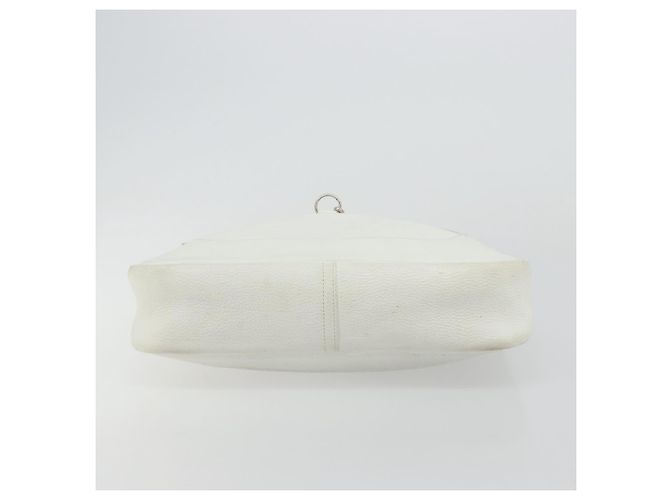 Hermès HERMES Trim 35 Shoulder Bag Togo leather White Silver - vista 9