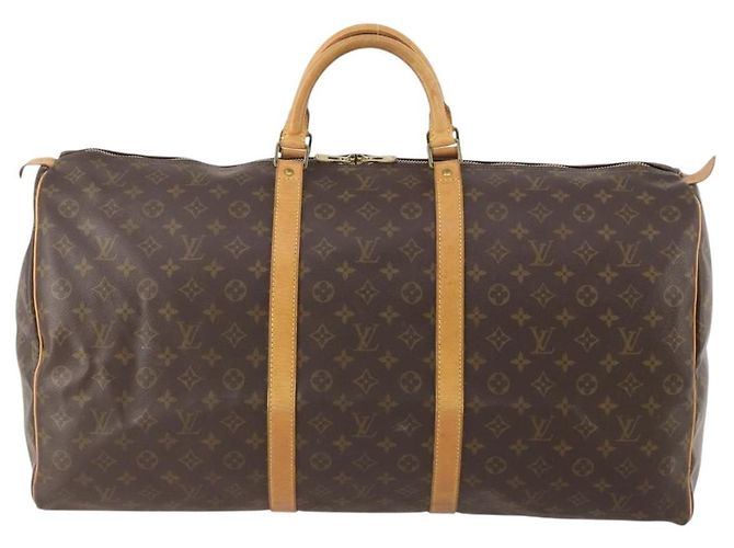 LOUIS VUITTON Monogram Keepall 60 Boston Bag M41422 LV - vista 2