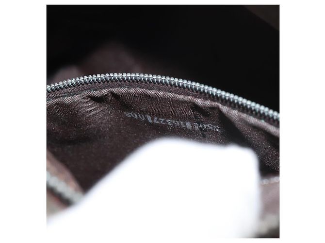 FENDI Zucca Canvas Handtasche Schwarz Braun - Ansicht 21