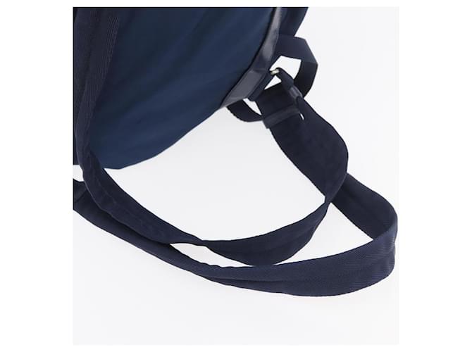 PRADA Mochila Nylon Navy Silver - vista 11