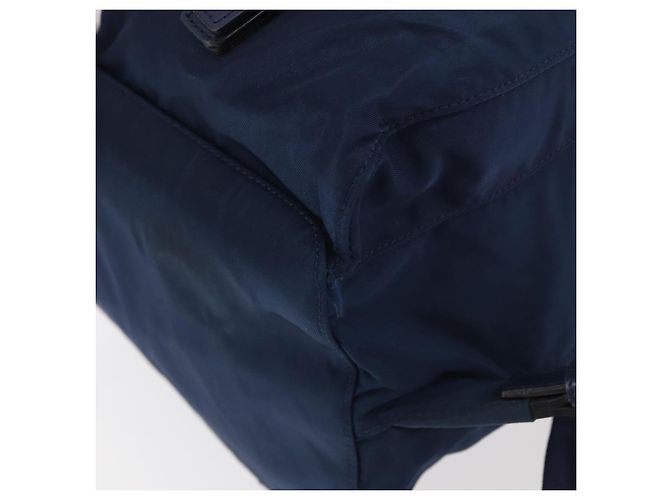 PRADA Mochila Nylon Navy Silver - vista 15
