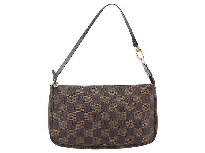 LOUIS VUITTON Damier Ebene Pochette Accessoires Pouch N41206 LV - vista 13