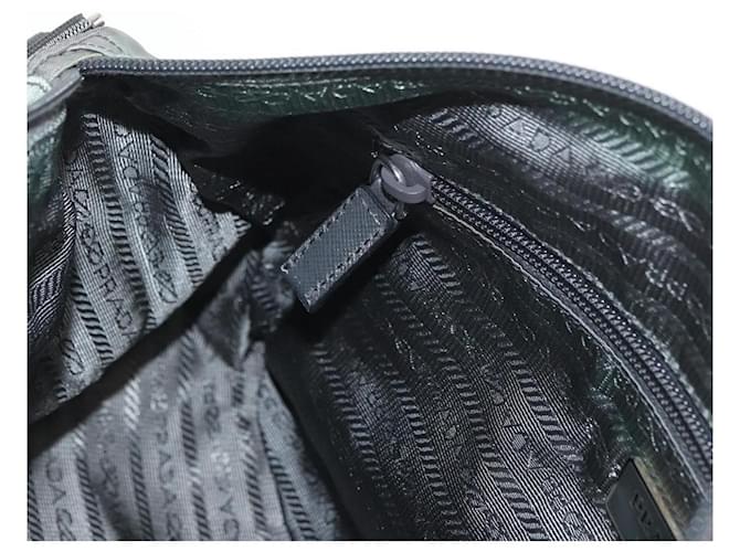 PRADA Shoulder Bag Nylon Green Silver - vista 21
