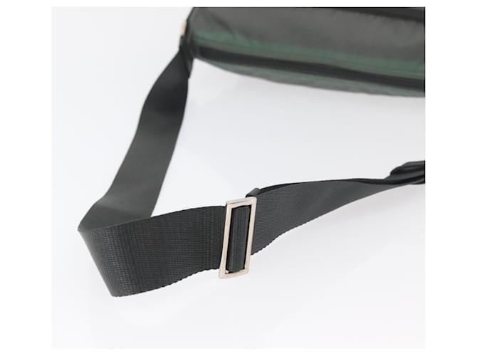 PRADA Shoulder Bag Nylon Green Silver - vista 7
