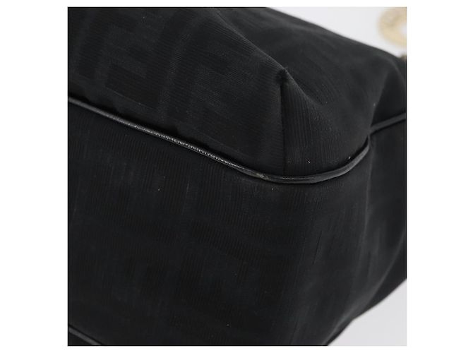 FENDI Zucca Canvas Tote Bag Gold Black - vista 16