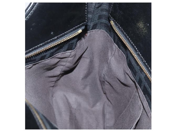 FENDI Zucca Canvas Tote Bag Gold Black - vista 20