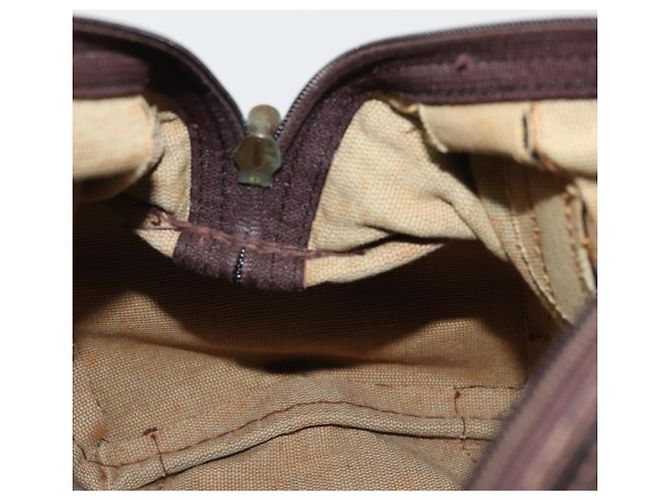 FENDI Zucca Canvas Hand Bag Black Brown - vista 20