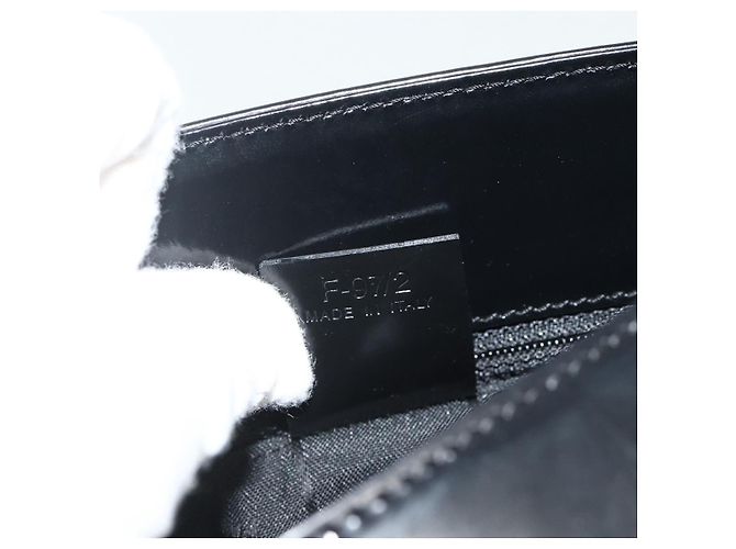 Céline CELINE Shoulder Bag Patent leather Black Gold - vista 12