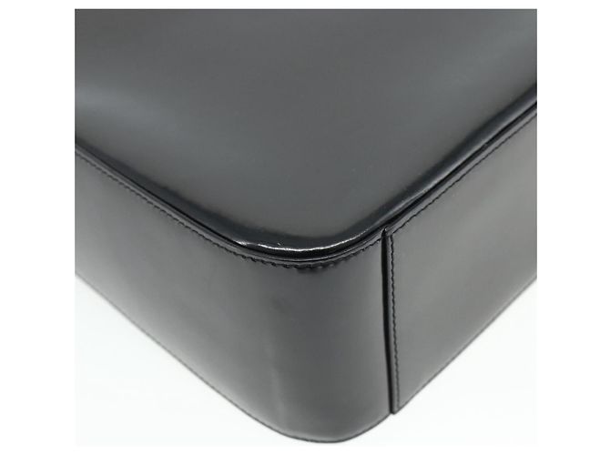 Céline CELINE Shoulder Bag Patent leather Black Gold - vista 16