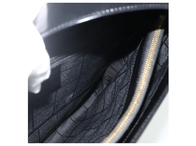 Céline CELINE Shoulder Bag Patent leather Black Gold - vista 18
