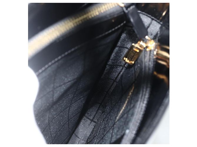Céline CELINE Shoulder Bag Patent leather Black Gold - vista 19