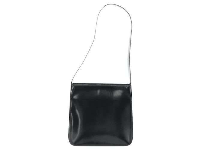 Céline CELINE Shoulder Bag Patent leather Black Gold - vista 2