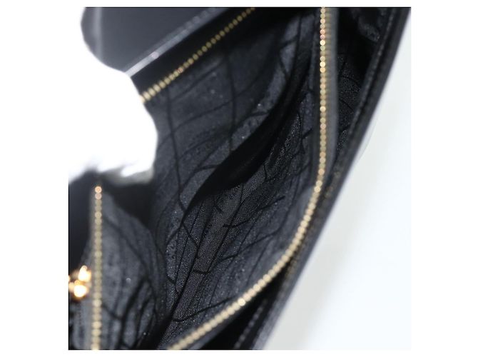 Céline CELINE Shoulder Bag Patent leather Black Gold - vista 23