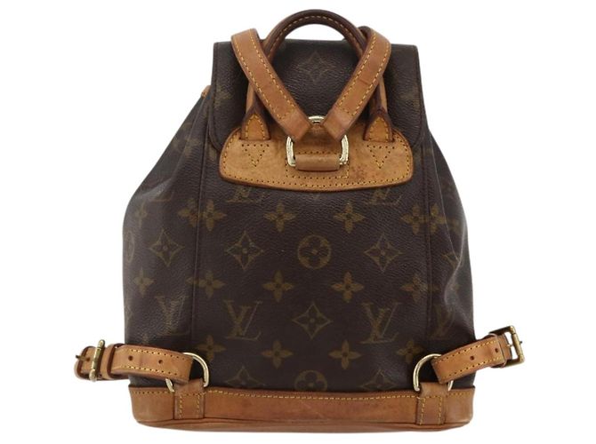 LOUIS VUITTON Monogram Montsouris PM Backpack M51137 LV - vista 2