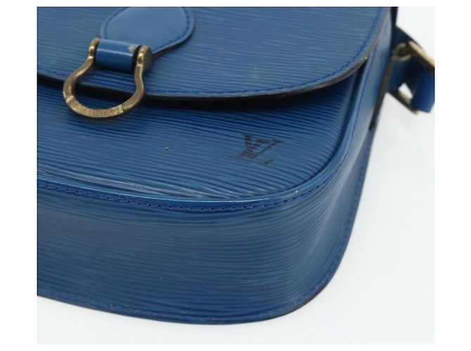 LOUIS VUITTON Epi Saint Cloud PM Shoulder Bag Blue M52195 LV - vista 10