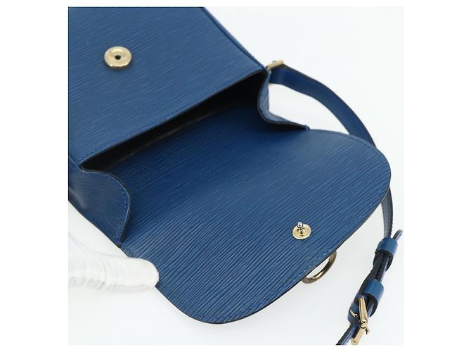 LOUIS VUITTON Epi Saint Cloud PM Shoulder Bag Blue M52195 LV - vista 15