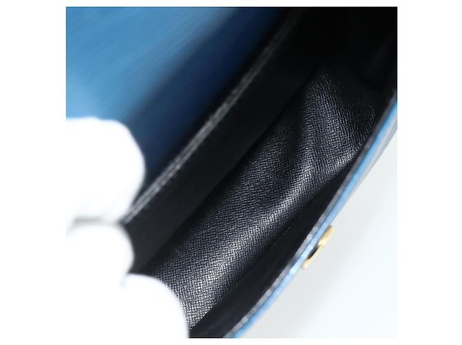 LOUIS VUITTON Epi Saint Cloud PM Shoulder Bag Blue M52195 LV - vista 19
