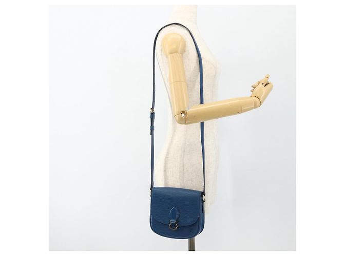 LOUIS VUITTON Epi Saint Cloud PM Shoulder Bag Blue M52195 LV - vista 25