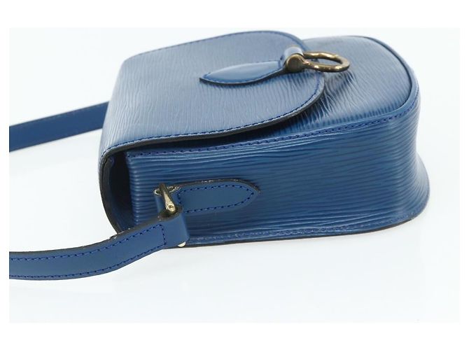LOUIS VUITTON Epi Saint Cloud PM Shoulder Bag Blue M52195 LV - vista 4