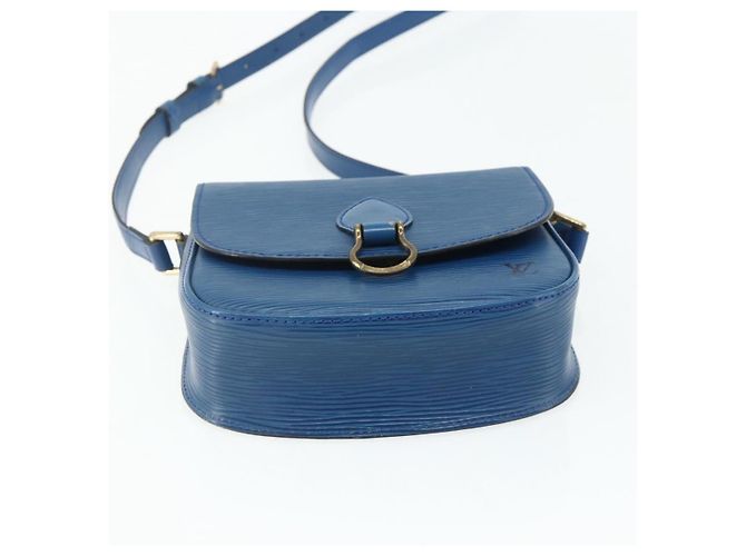 LOUIS VUITTON Epi Saint Cloud PM Shoulder Bag Blue M52195 LV - vista 9