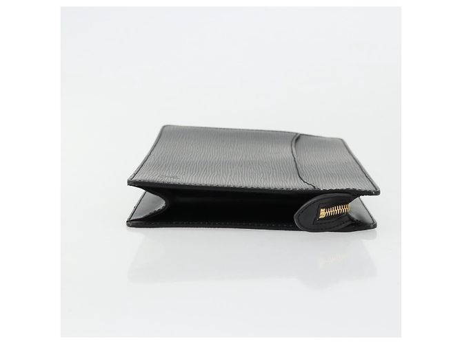 LOUIS VUITTON Epi Pochette Homme Clutch Bag Black M52522 LV - vista 4