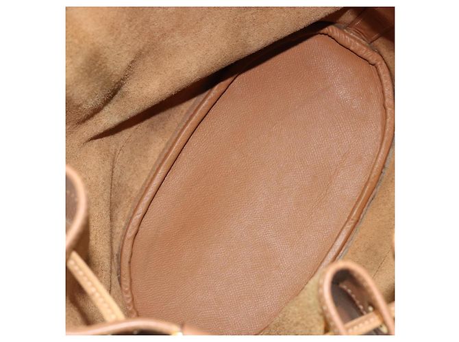 Hermès HERMES Market GM Shoulder Bag Epsom Brown Gold - vista 11