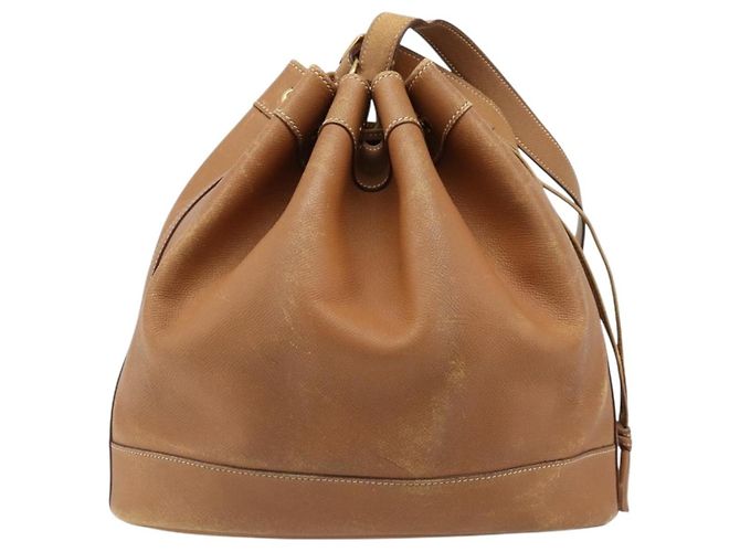 Hermès HERMES Market GM Shoulder Bag Epsom Brown Gold - vista 2