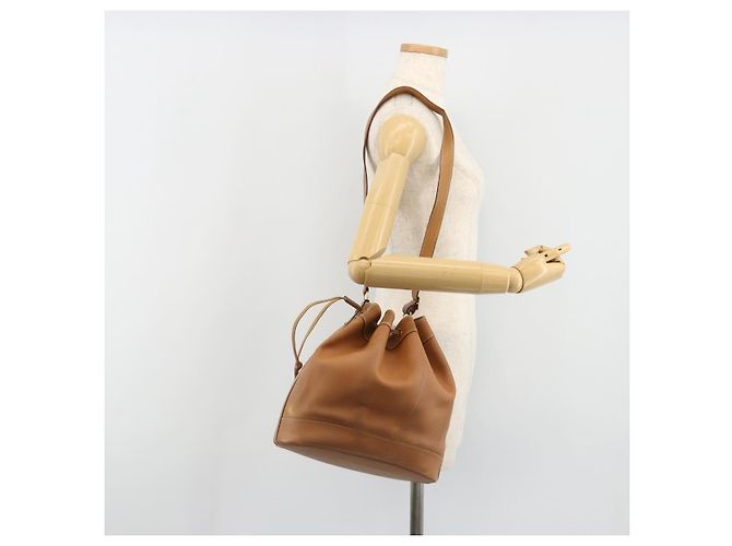 Hermès HERMES Market GM Shoulder Bag Epsom Brown Gold - vista 21