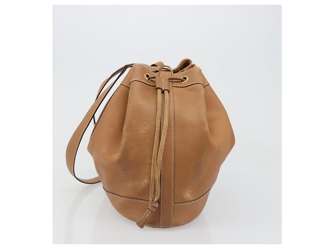 Hermès HERMES Market GM Shoulder Bag Epsom Brown Gold - vista 4