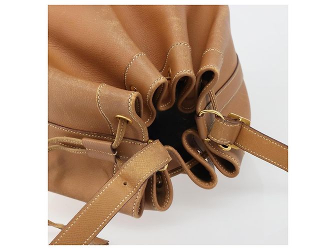 Hermès HERMES Market GM Shoulder Bag Epsom Brown Gold - vista 6
