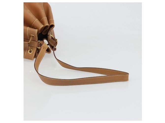 Hermès HERMES Market GM Shoulder Bag Epsom Brown Gold - vista 7
