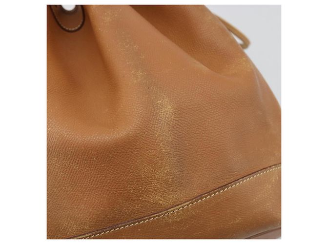 Hermès HERMES Market GM Shoulder Bag Epsom Brown Gold - vista 9