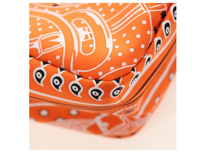 Hermès HERMES Foolby 25 Pouch Silk Orange - vista 15