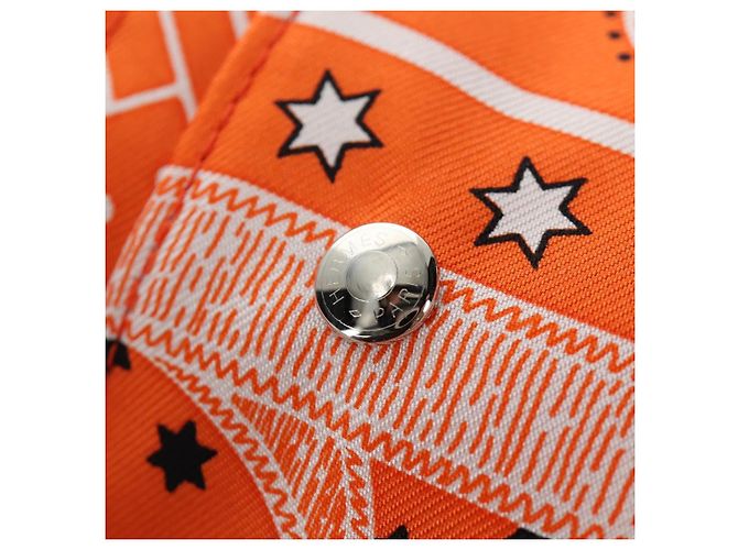 Hermès HERMES Foolby 25 Pouch Silk Orange - vista 17