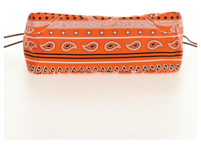Hermès HERMES Foolby 25 Pouch Silk Orange - vista 5