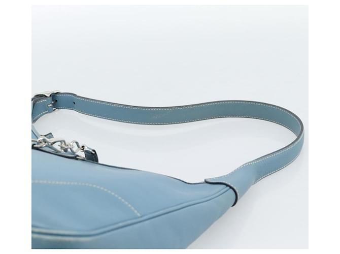 Hermès HERMES Trim 31 Shoulder Bag Leather Light Blue Silver - vista 14