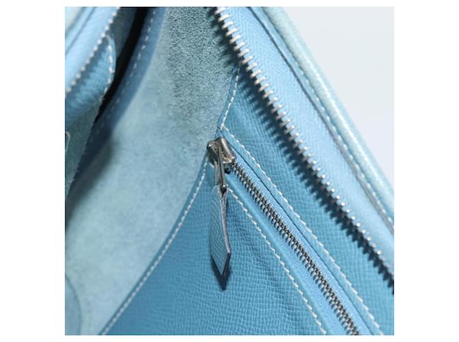 Hermès HERMES Trim 31 Shoulder Bag Leather Light Blue Silver - vista 23