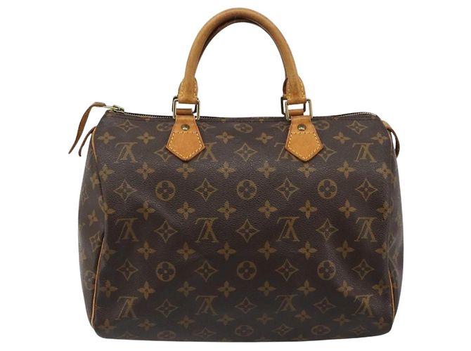 LOUIS VUITTON Monogram Speedy 30 Hand Bag M41526 LV - vista 2