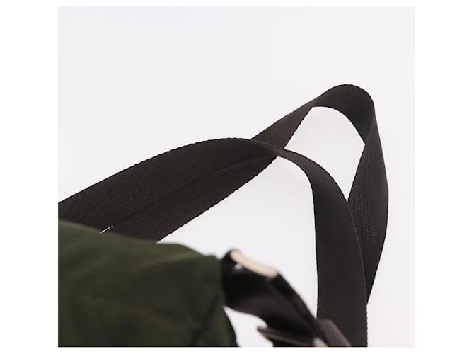 PRADA Backpack Nylon Khaki Silver - vista 15