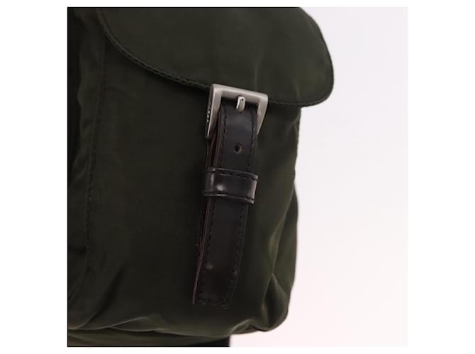 PRADA Backpack Nylon Khaki Silver - vista 21