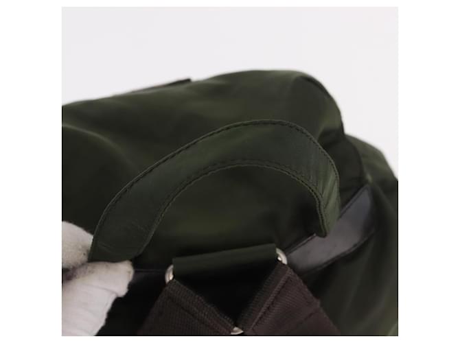 PRADA Backpack Nylon Khaki Silver - vista 7