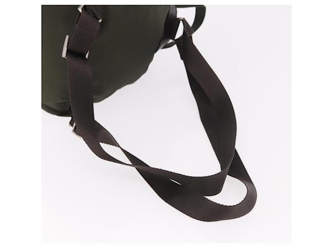 PRADA Backpack Nylon Khaki Silver - vista 8