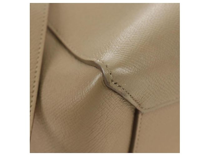 Céline CELINE Belt Bag Micro Hand Bag Leather 2way Beige Gold - vista 12