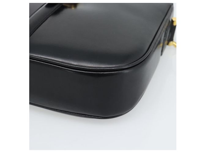 Céline CELINE Shoulder Bag Leather Black Gold - vista 10